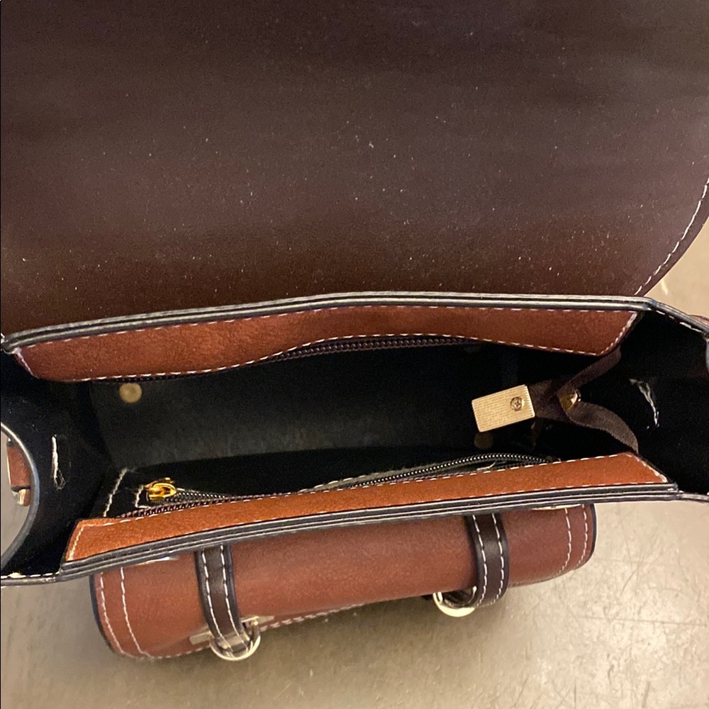 Brown Leather women's Bag - Picture 5 of 7
